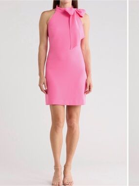 Vince Camuto Pink Sleeveless Mini Dress – Size 6 – NWT 💖